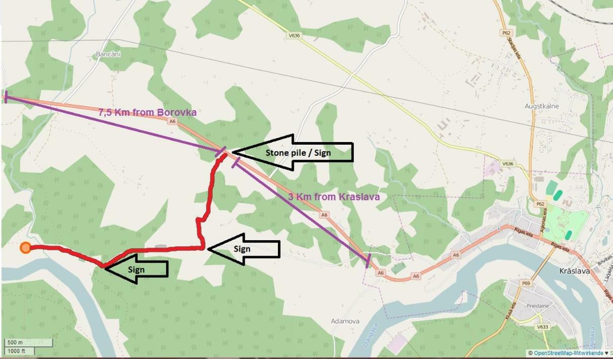 Nature Retreat "Upes Dizvietas" Krāslava Εξωτερικό φωτογραφία